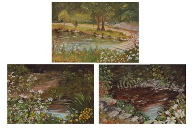 Lot 523 - A SET OF THREE VIEWS OF DODDER AND BUSHY PARK,...