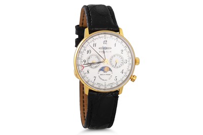 Lot 161 - A GENT'S ZEPPELIN WRISTWATCH, multi-dial,...