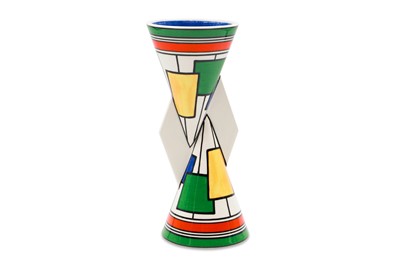 Lot 252 - A MODERN LIMITED EDITION CLARICE CLIFF YO-YO VASE