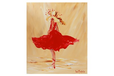 Lot 271 - LOUISE MANSFIELD (IRL 1950 - 2018) Ballerina...