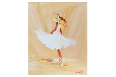 Lot 272 - LOUISE MANSFIELD (IRL 1950 - 2018) Ballerina...