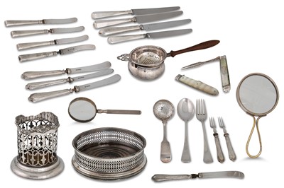 Lot 553 - AN INTERESTING COLLECTION OF SILVER PLATED...