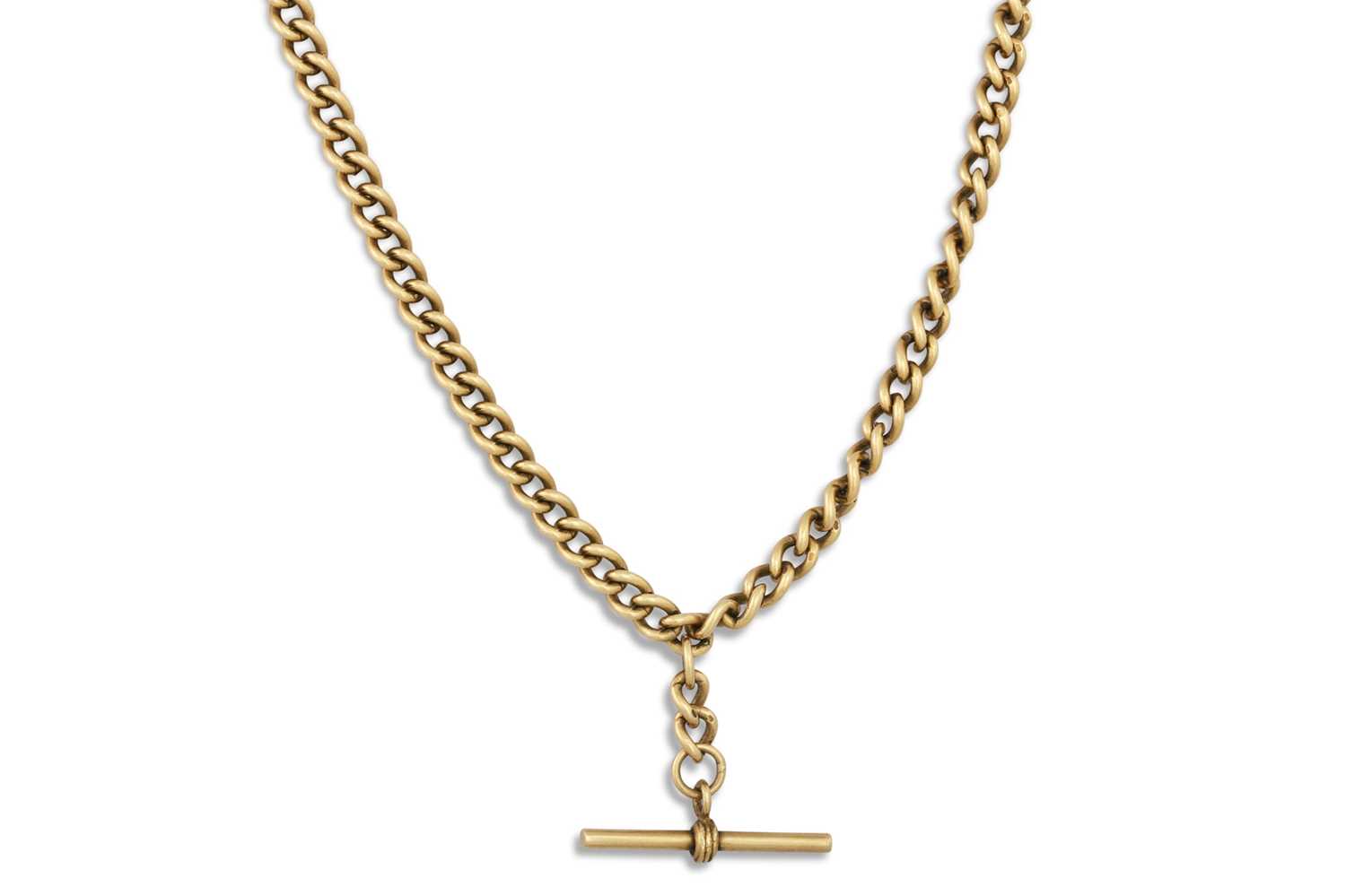 Silver Gold Vermeil Diamond T-Bar Necklace | H.Samuel